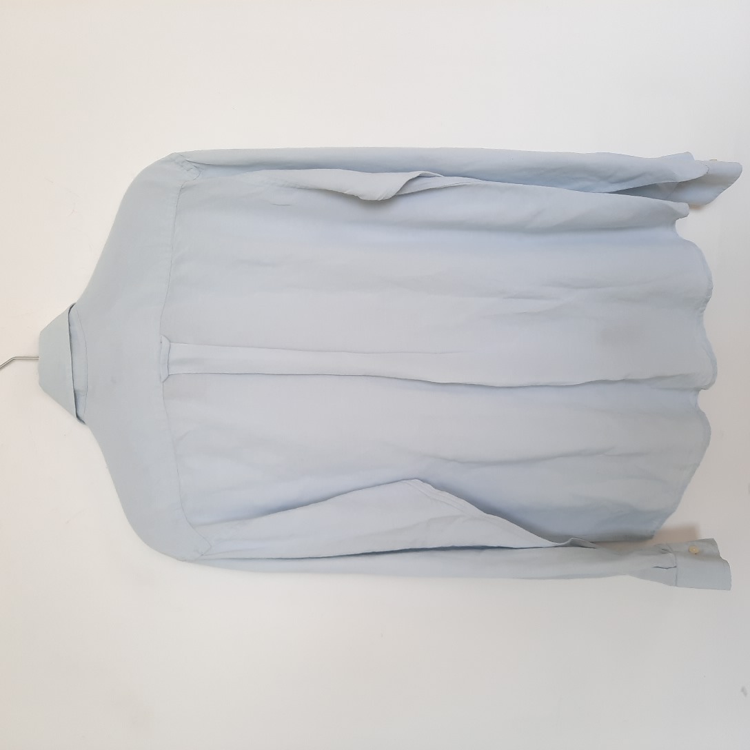 Voir photo 6 de Chemise classique chic bleu ciel GANT T L Chemise classique chic bleu ciel GANT T L Très bon état - Vue 6 -